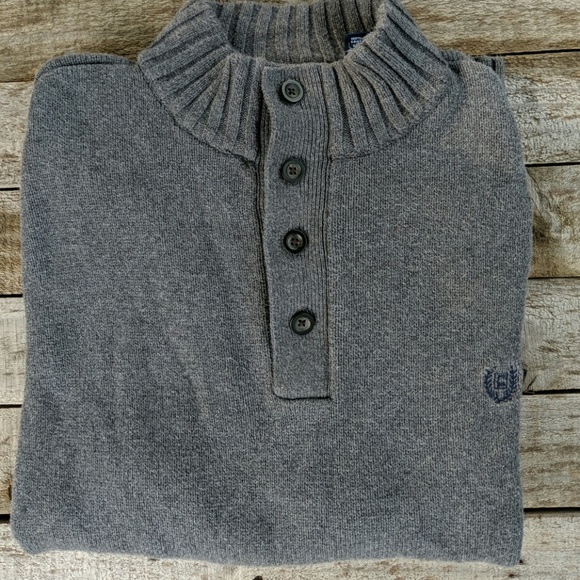Chaps Other - Men's gray cotton sweater by Chaps XL
